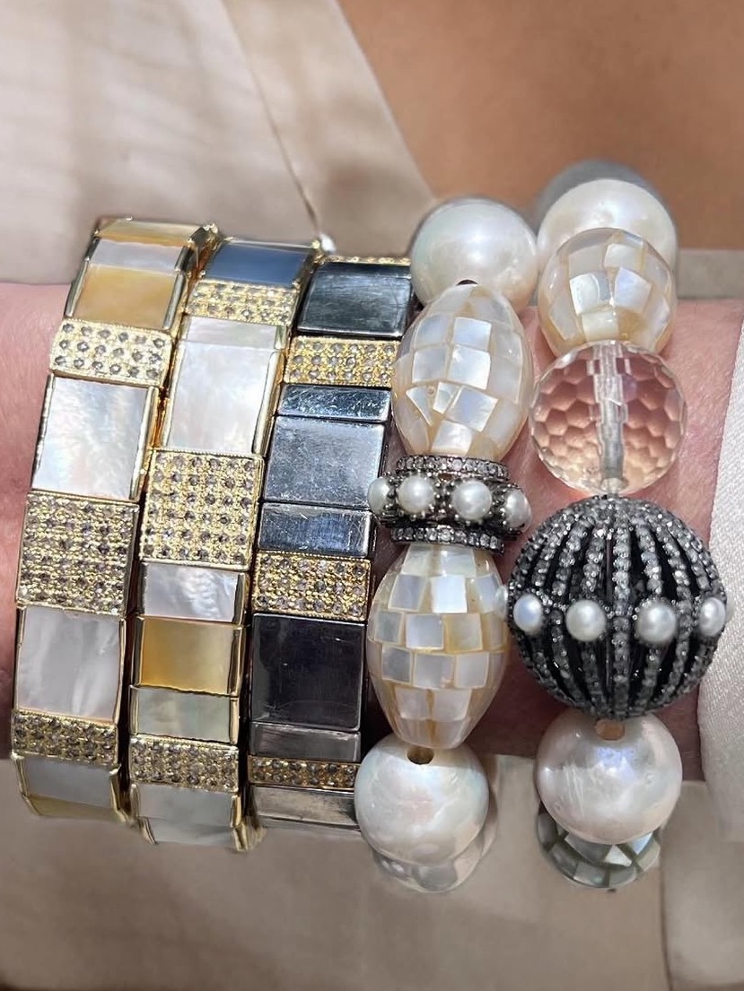 The Woods Fine Jewelry Silver And Gold Cuff